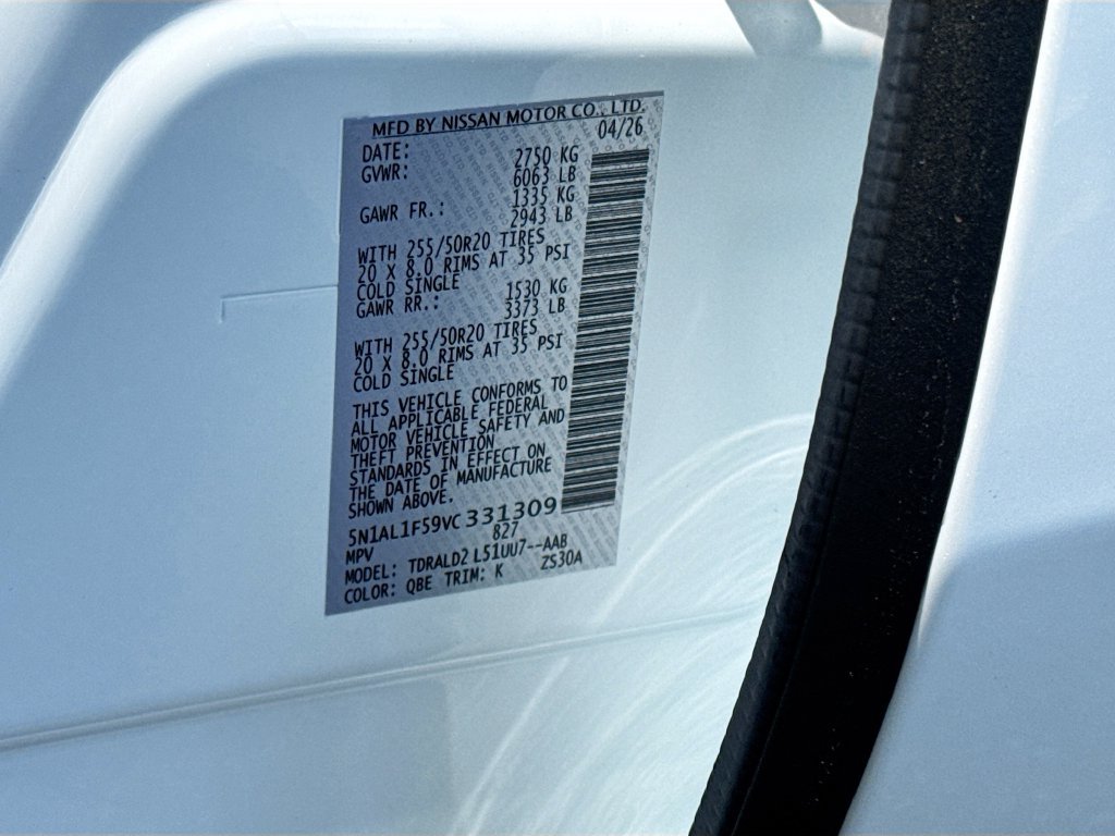 New 2027 INFINITI QX60 Luxe w/ Cargo Package FWD image 35