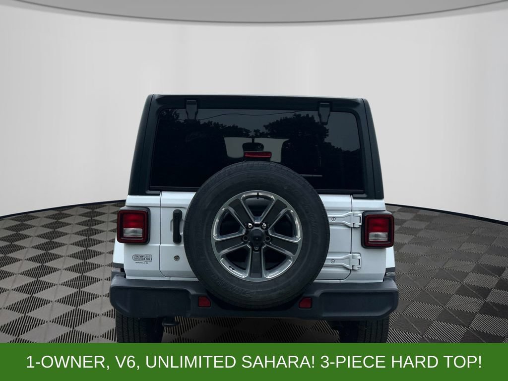 Used 2018 Jeep Wrangler Unlimited Sahara AWD/4WD image 4