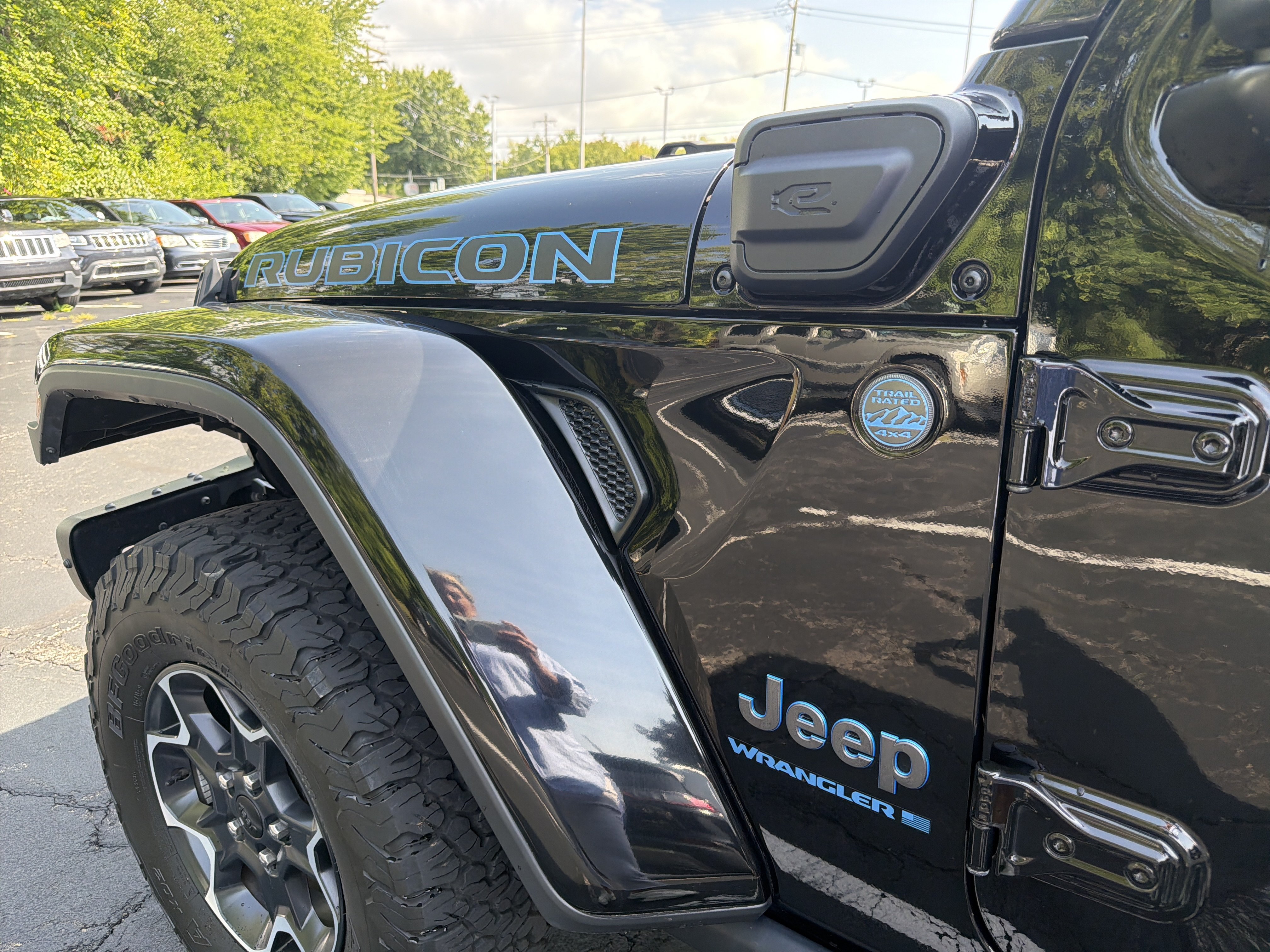 Certified 2023 Jeep Wrangler Unlimited Rubicon 4xe w/ Steel Bumper Group AWD/4WD image 37