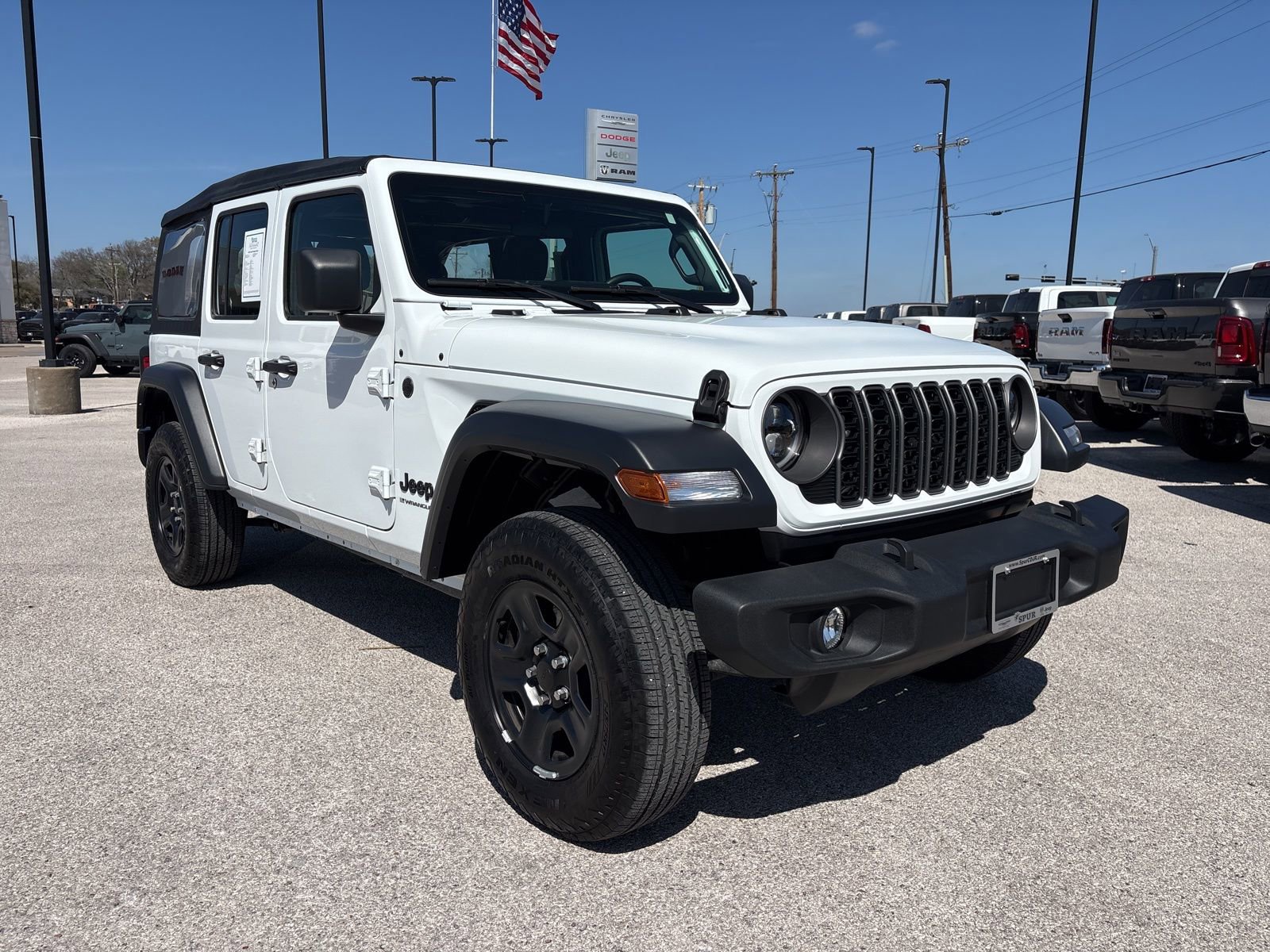 Used 2025 Jeep Wrangler Unlimited Sport AWD/4WD image 7