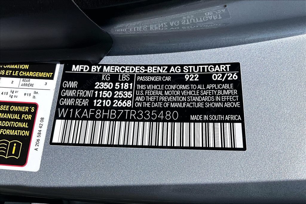 New 2026 Mercedes-Benz C 43 AMG 4MATIC Sedan image 14