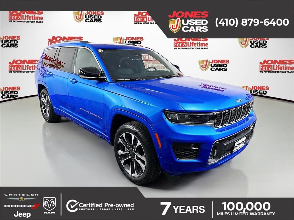 Used 2023 Jeep Grand Cherokee L Overland AWD/4WD image 1