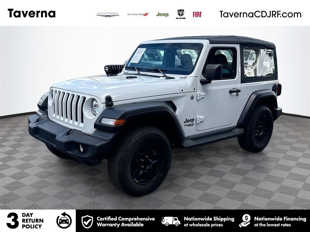 Used 2021 Jeep Wrangler Sport image 1