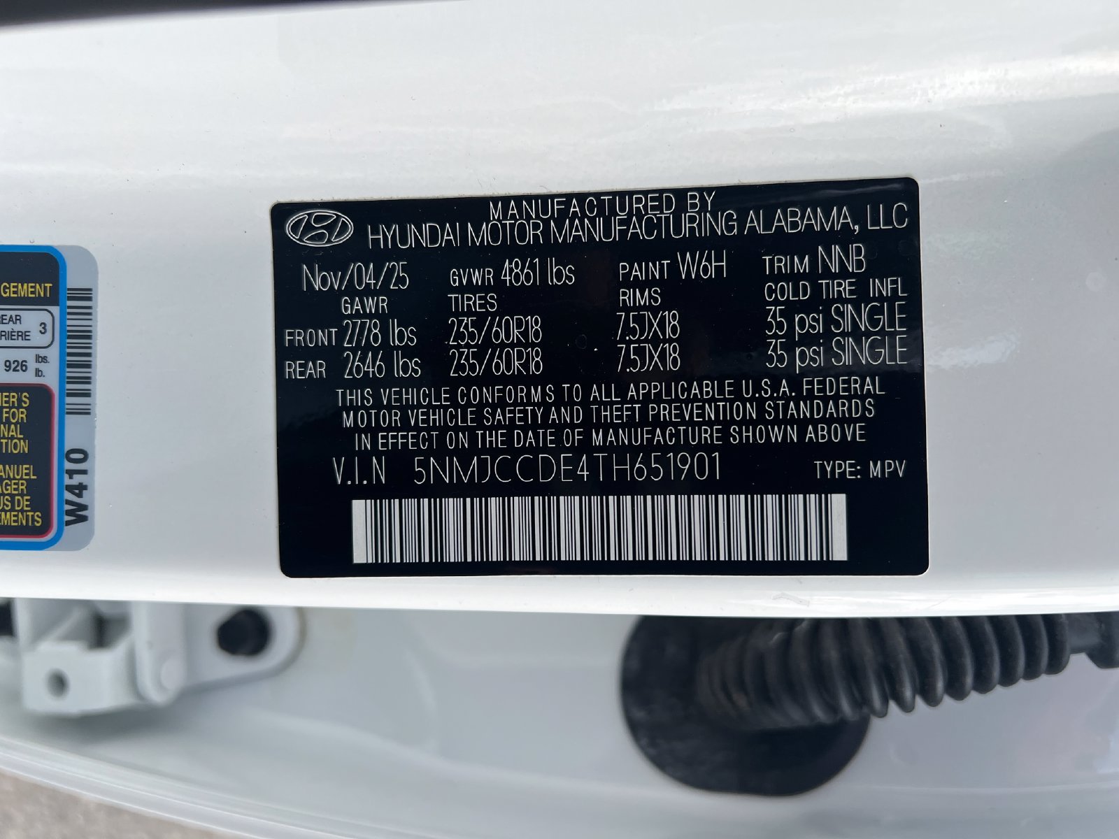Certified 2026 Hyundai Tucson SEL AWD/4WD image 28