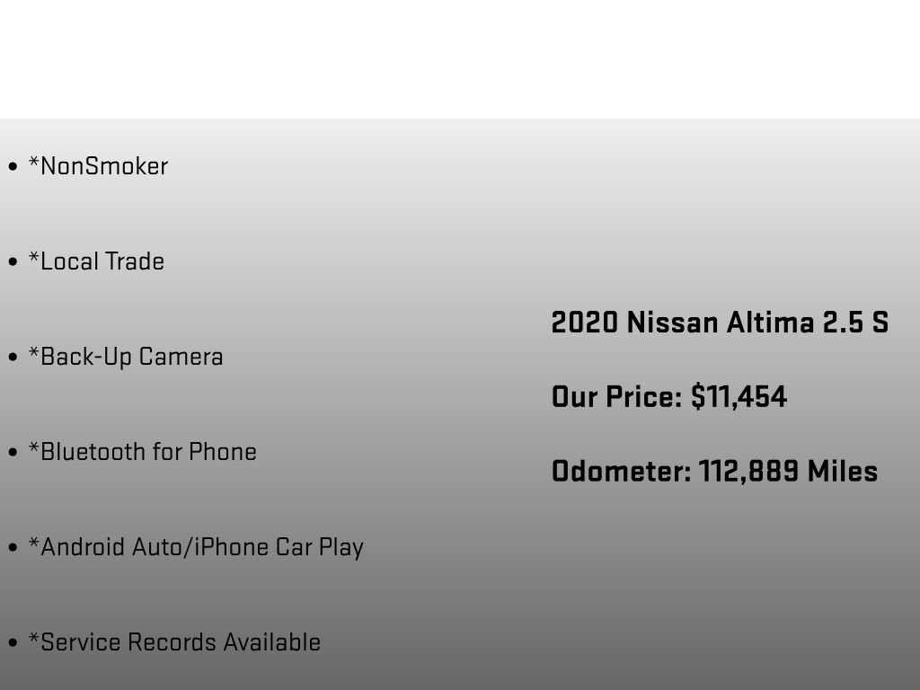 Used 2020 Nissan Altima 2.5 S FWD image 6