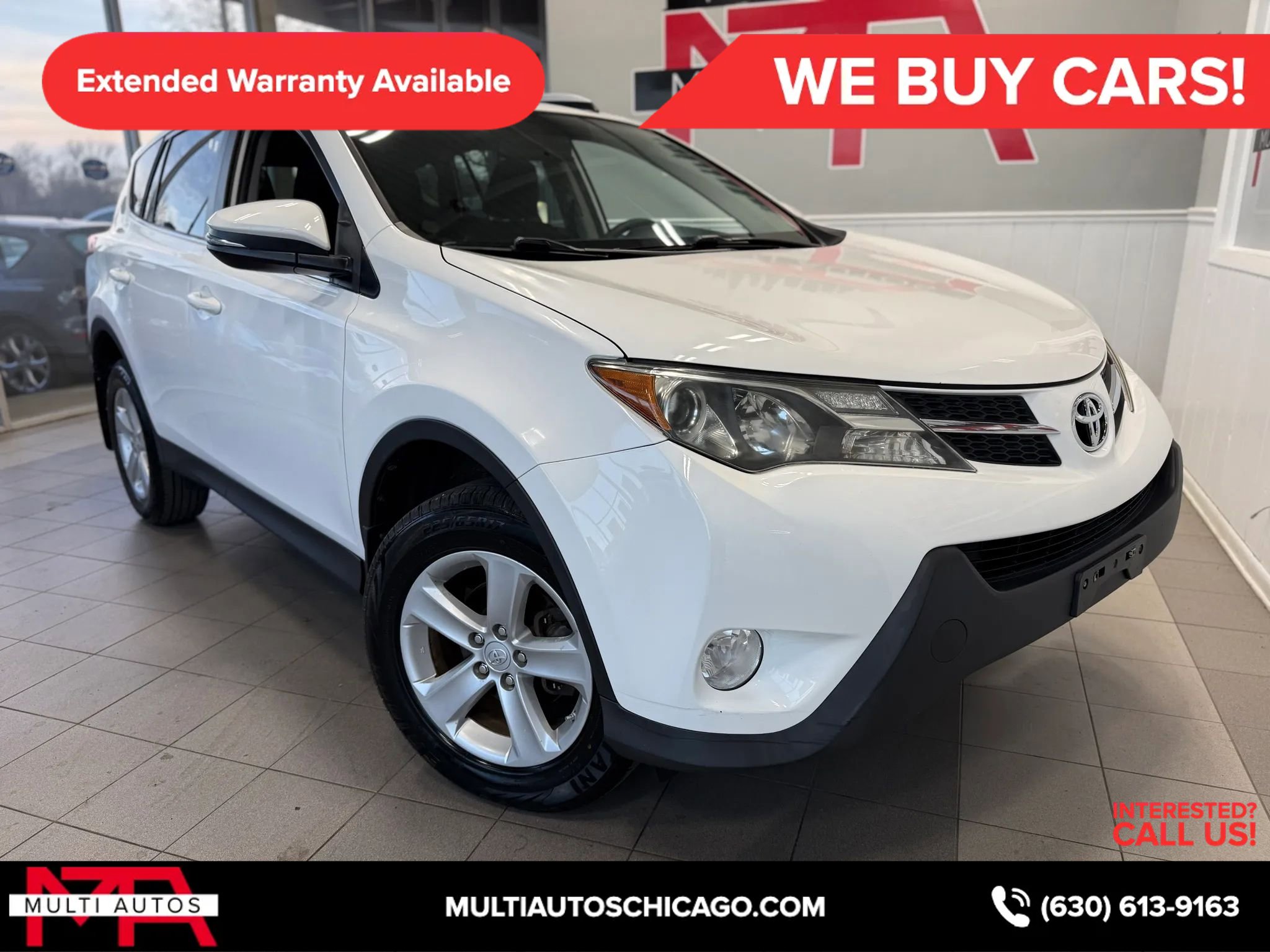 Used 2013 Toyota RAV4 XLE AWD/4WD image 2