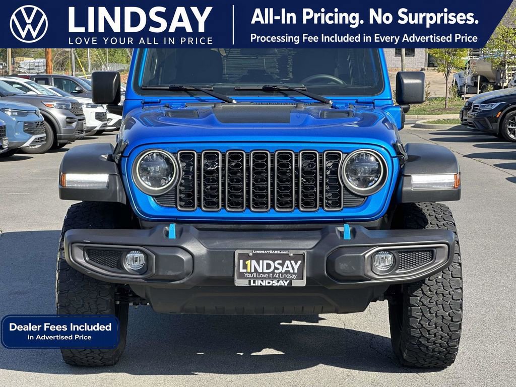 Used 2024 Jeep Wrangler Unlimited Rubicon 4xe AWD/4WD image 3