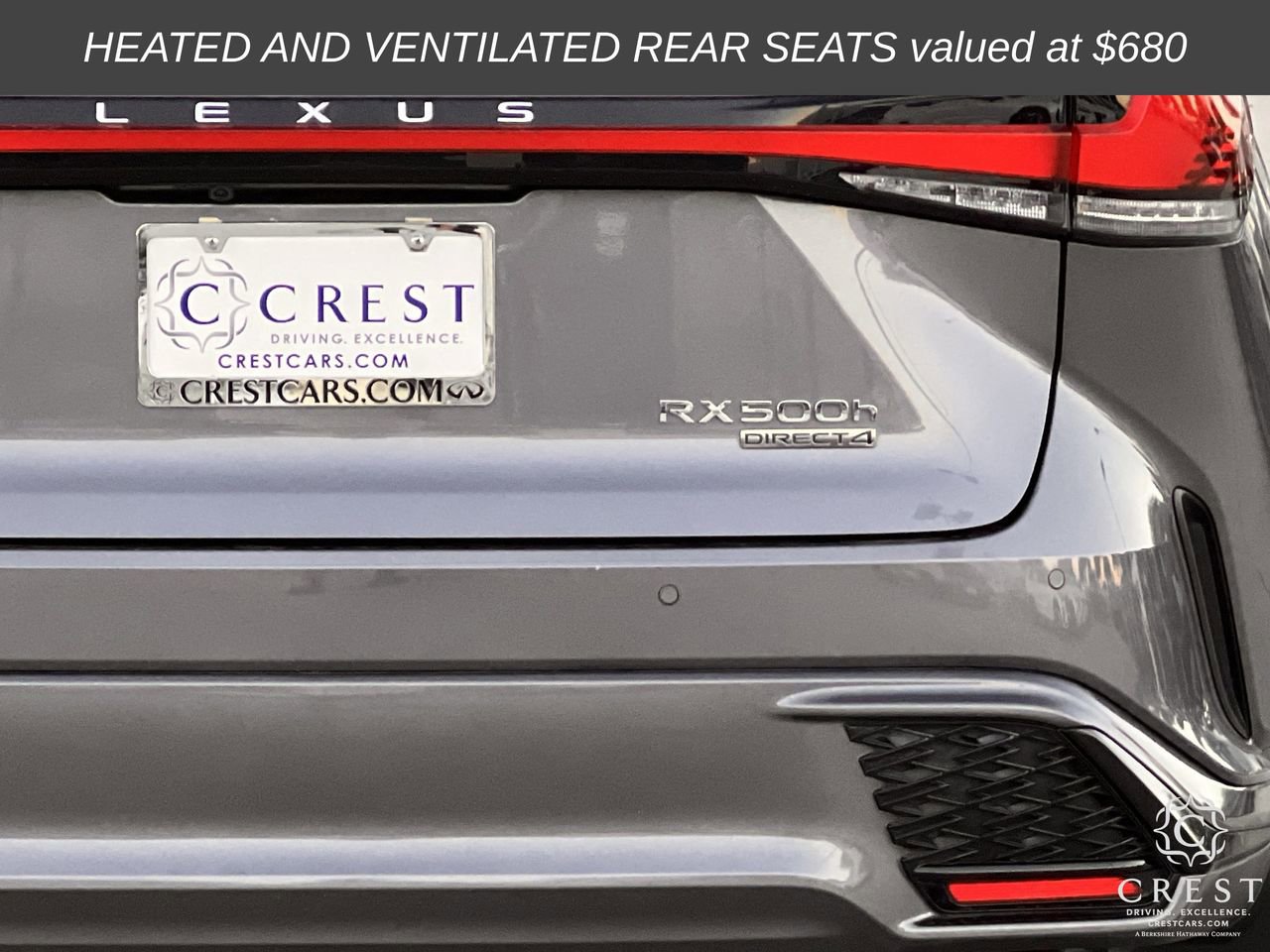 Used 2023 Lexus RX 500h F SPORT Performance w/ Accessory Package (K3) image 6