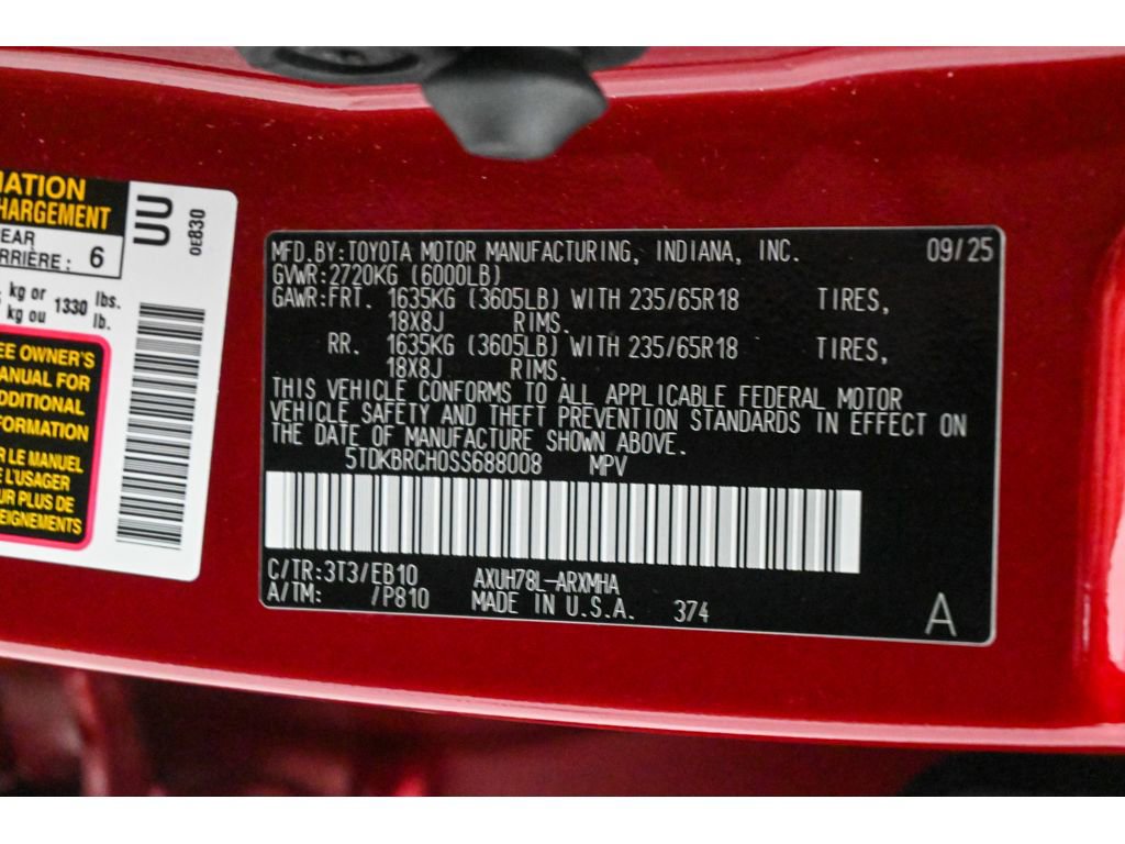 Used 2025 Toyota Highlander XLE image 52