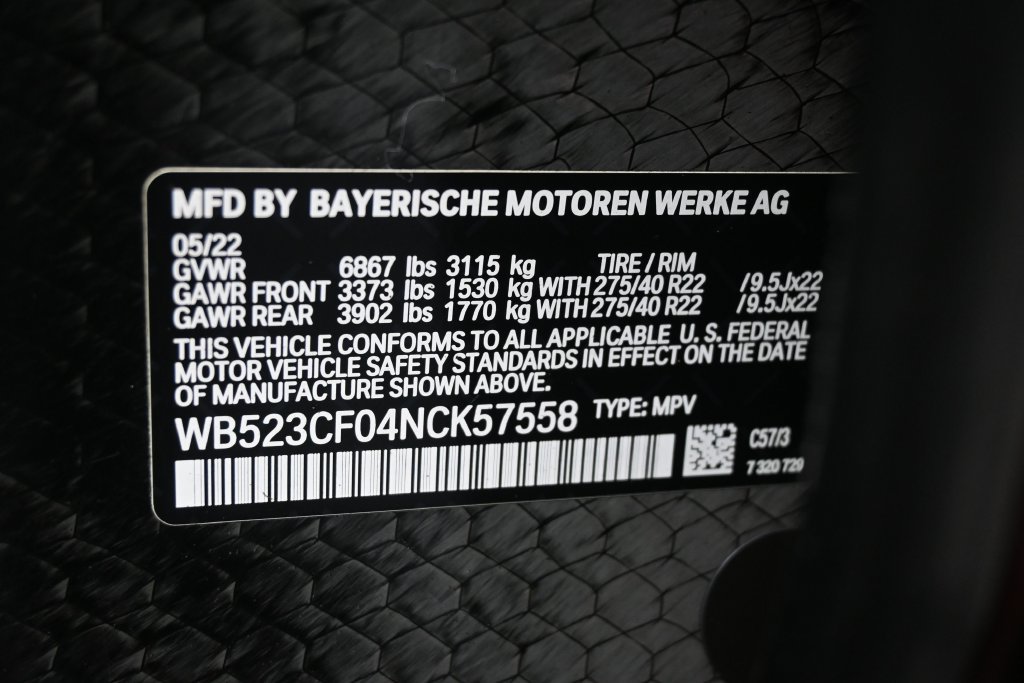 Used 2022 BMW iX xDrive50 w/ Premium Package AWD/4WD image 7
