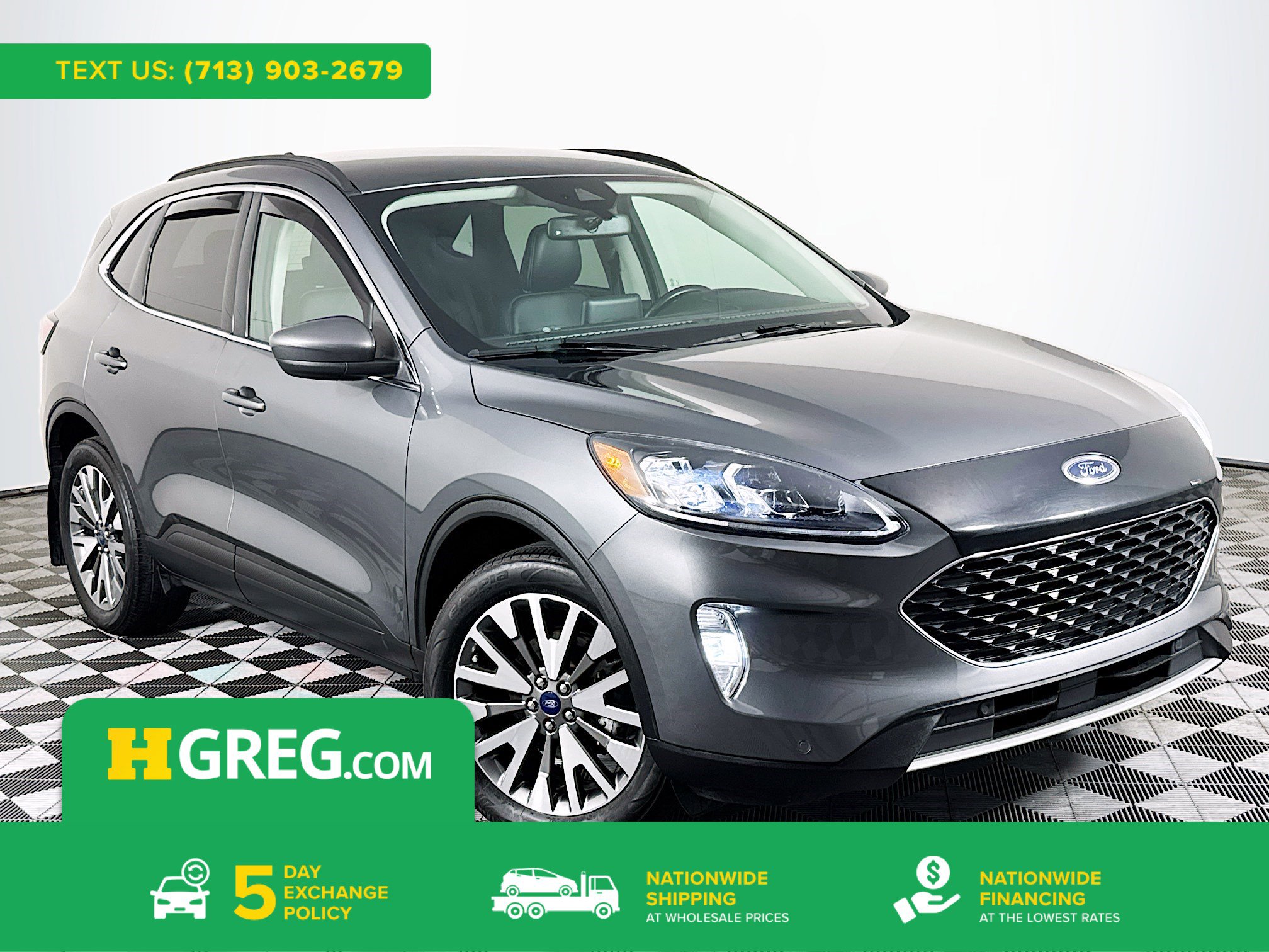 Used 2022 Ford Escape Titanium w/ Class II Trailer Tow Package