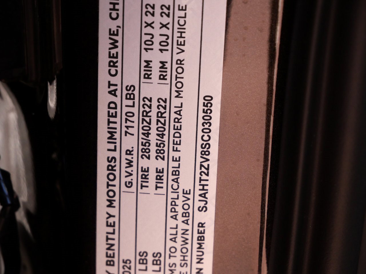 New 2025 Bentley Bentayga Extended Wheelbase image 33