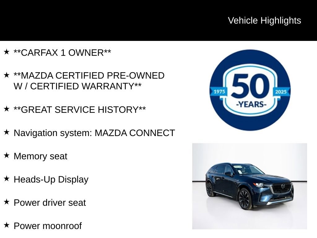 Used 2024 MAZDA CX-90 3.3 Turbo S w/ Premium Plus image 5