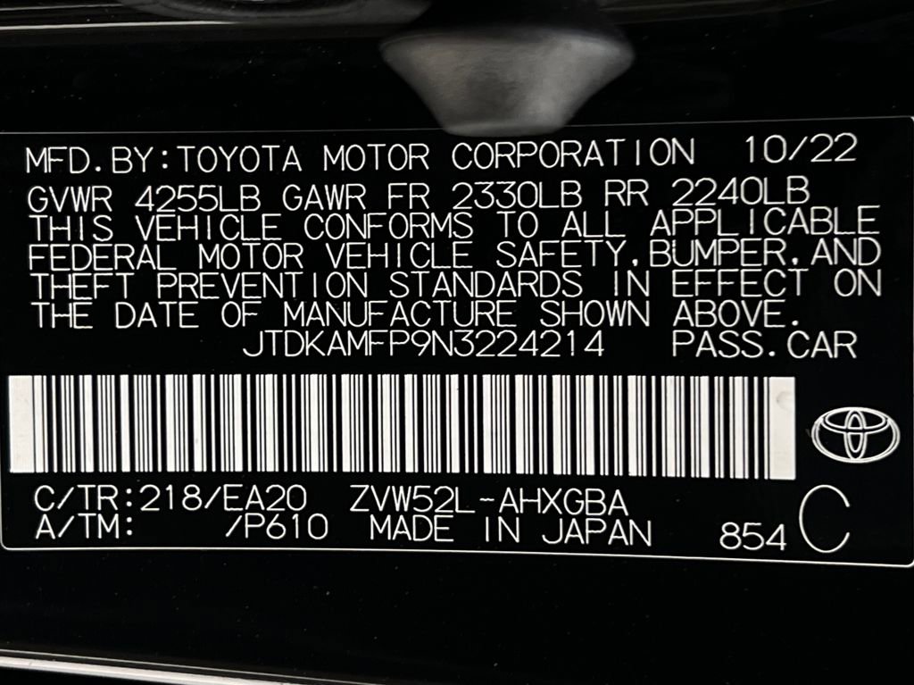 Used 2022 Toyota Prius Prime XLE image 22