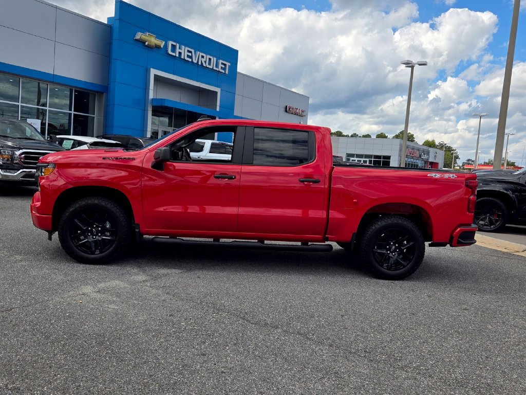 New 2026 Chevrolet Silverado 1500 Custom w/ Turbomax Blackout Package AWD/4WD image 2