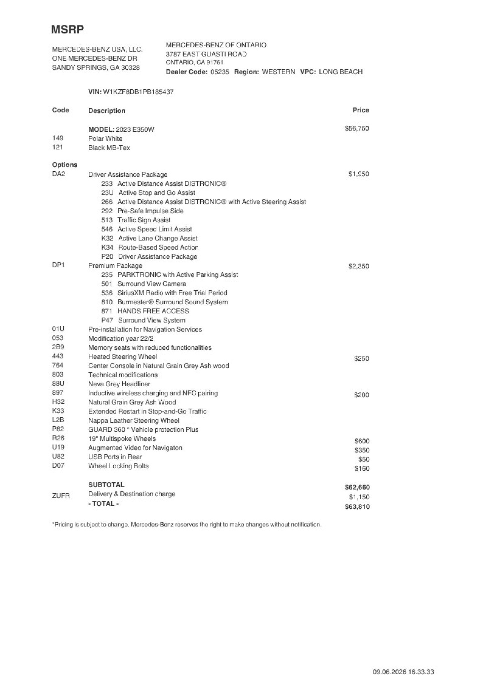 Certified 2023 Mercedes-Benz E 350 Sedan image 2