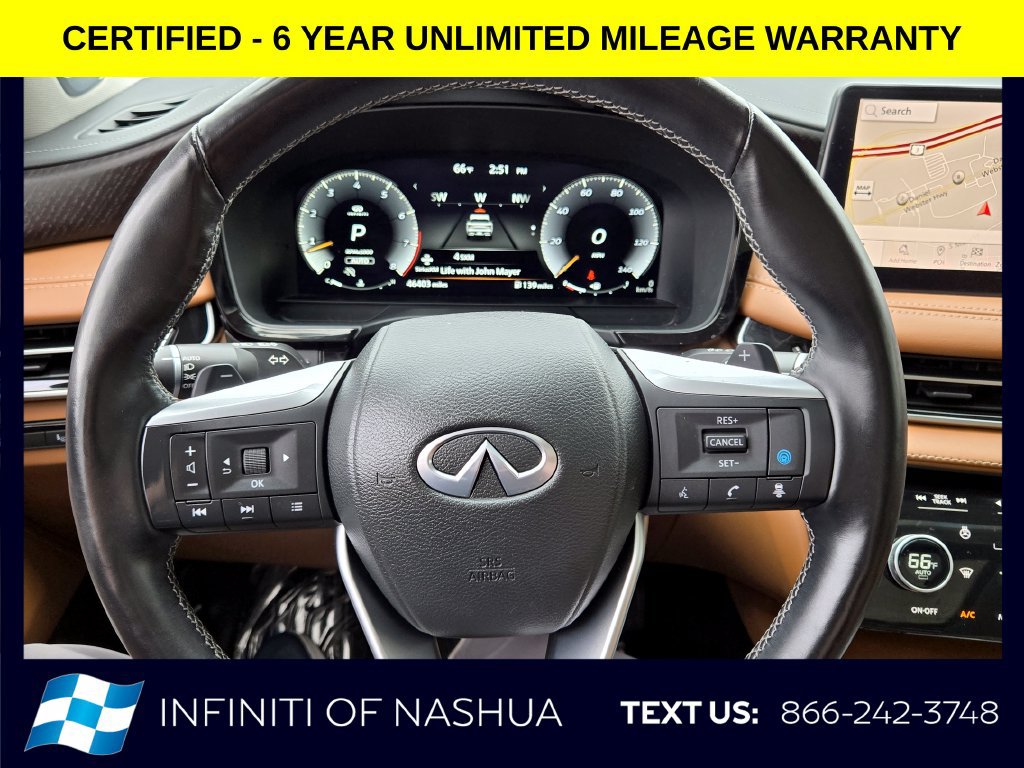 Certified 2023 INFINITI QX60 Sensory w/ Vision Package AWD/4WD image 24