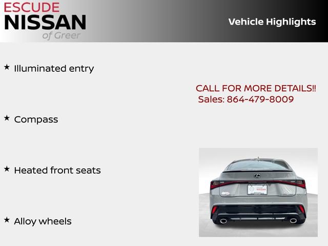 Used 2024 Lexus IS 350 F Sport image 10