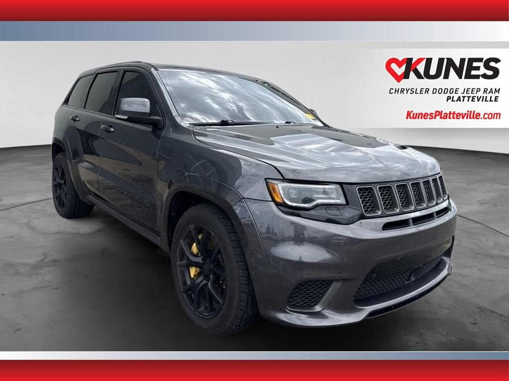 Used 2018 Jeep Grand Cherokee Trackhawk AWD/4WD image 1