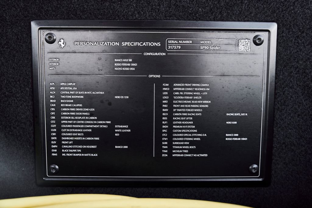 Used 2025 Ferrari SF90 Spider AWD/4WD image 20