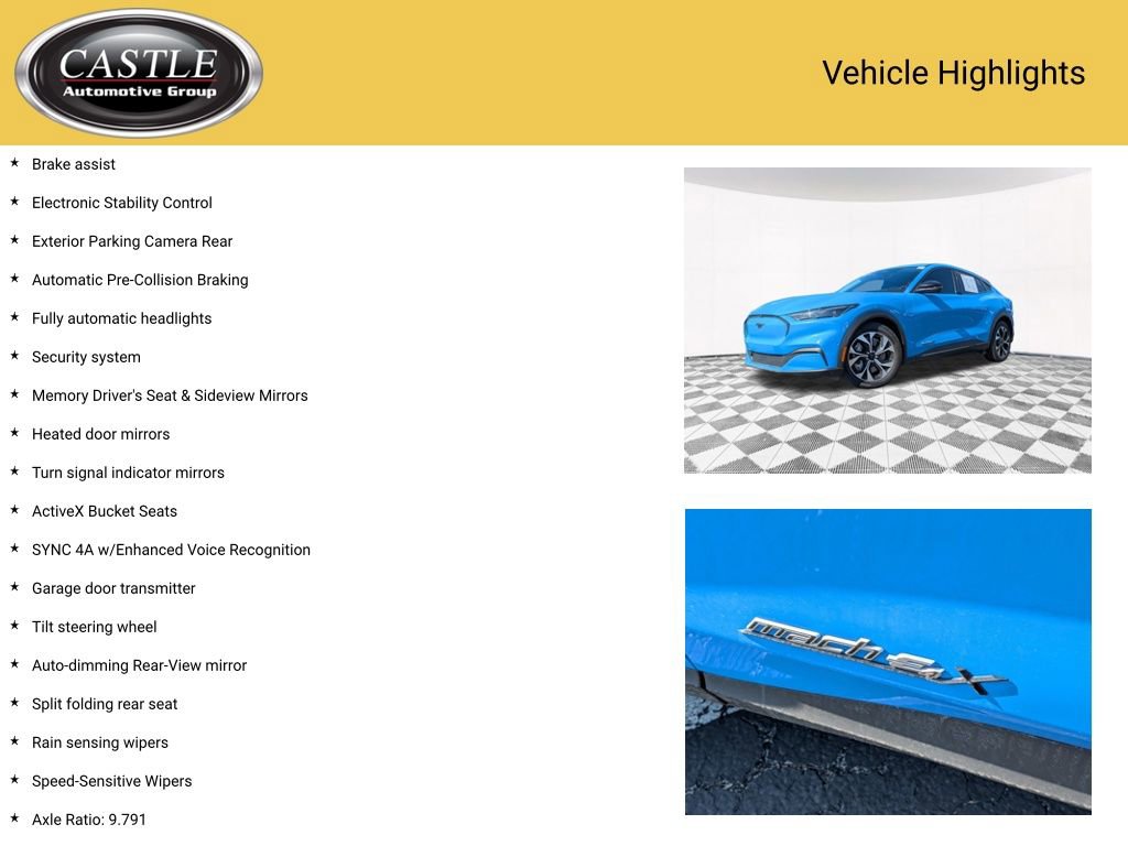 Used 2024 Ford Mustang Mach-E Select w/ Comfort Package Lite image 7