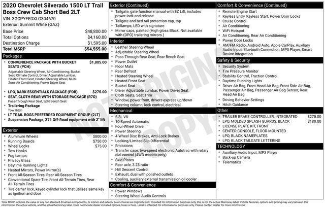 Used 2020 Chevrolet Silverado 1500 LT Trail Boss image 36