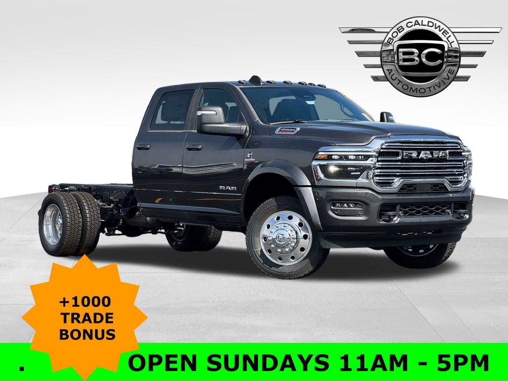 New 2026 RAM 5500 4x4 Crew Cab w/ Laramie Trim Package