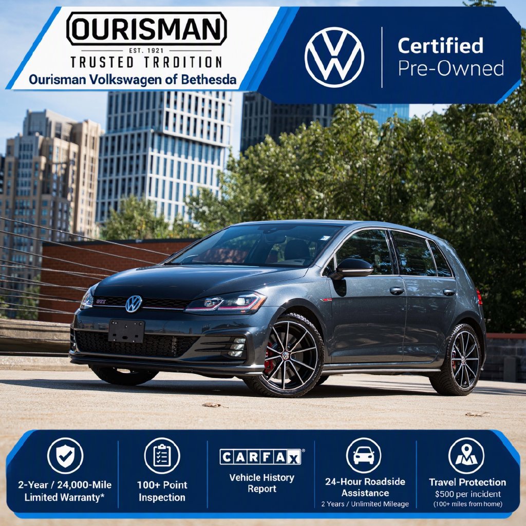Certified 2021 Volkswagen GTI 4-Door