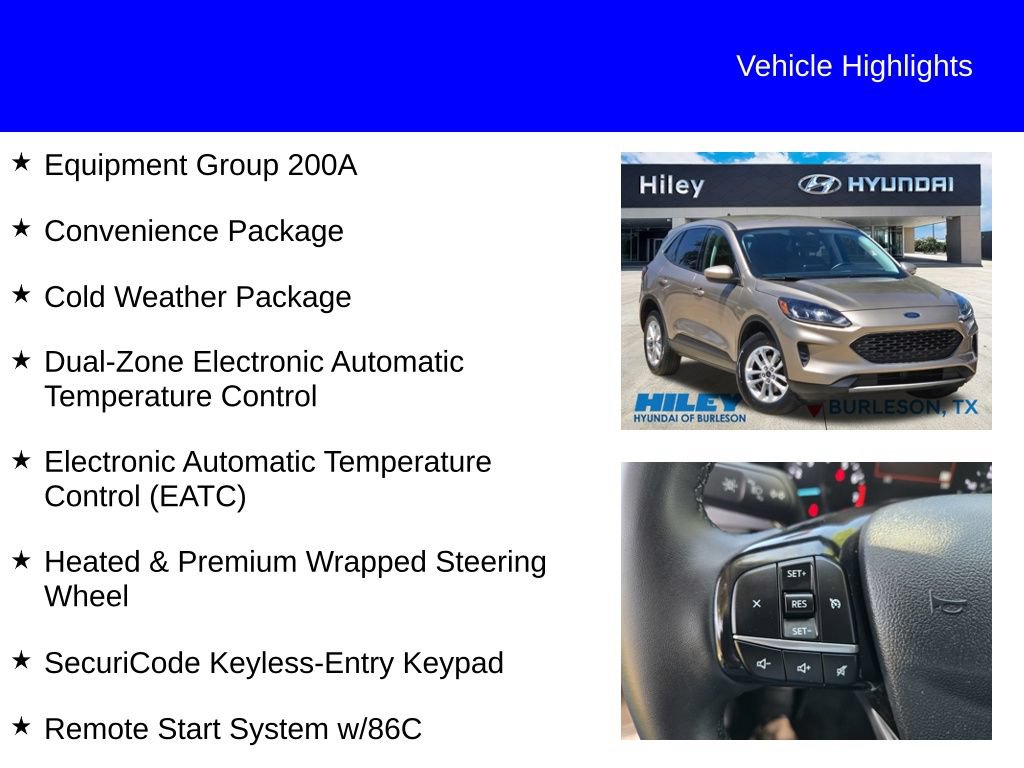 Used 2021 Ford Escape SE w/ Convenience Package AWD/4WD image 9