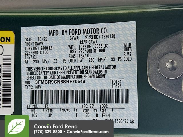 New 2025 Ford Bronco Sport Outer Banks w/ Outer Banks Tech Package+ image 34