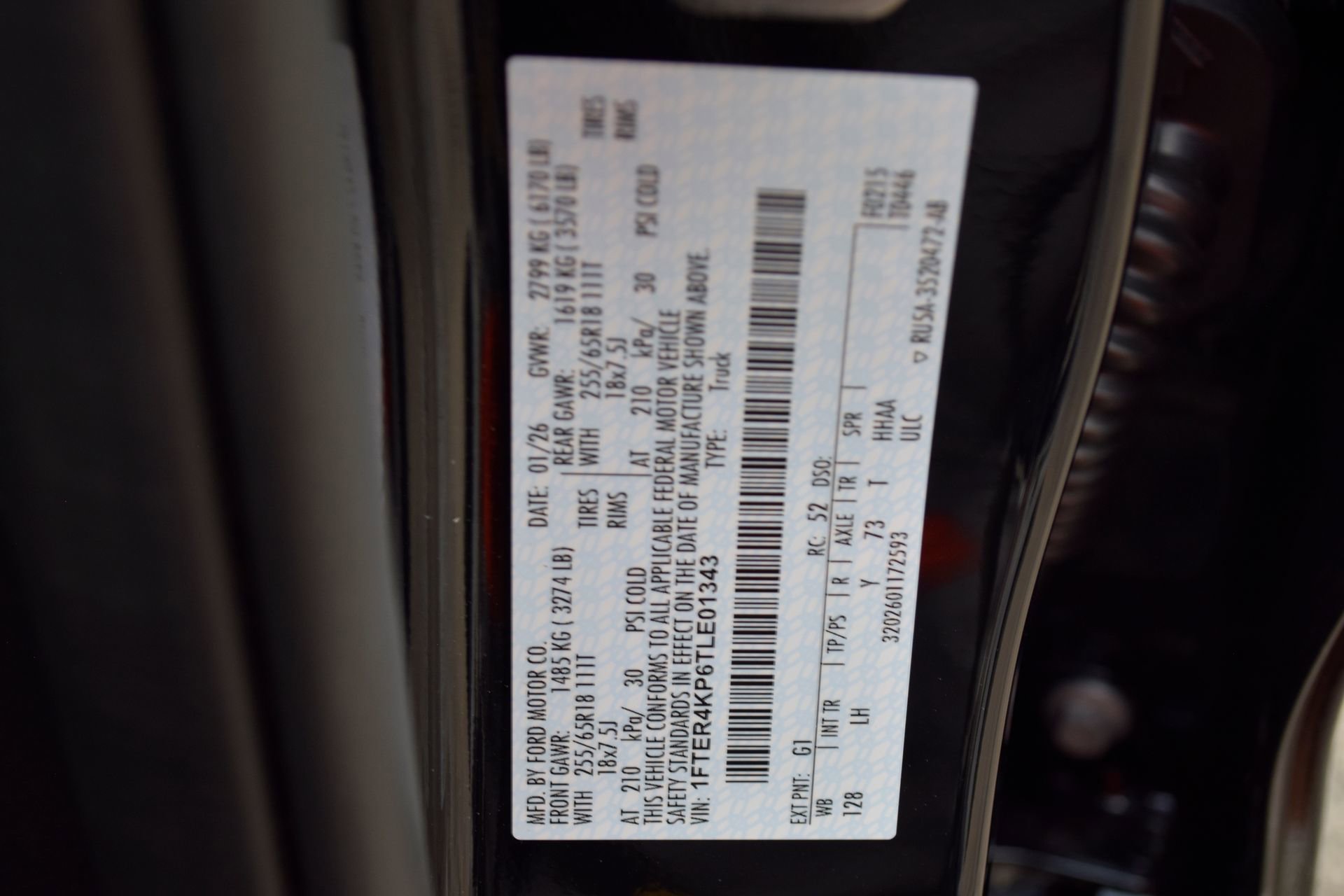 New 2026 Ford Ranger Lariat w/ FX4 Off-Road Package image 26