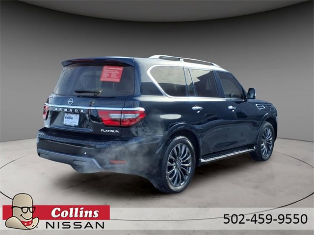 Certified 2024 Nissan Armada Platinum w/ Captain's Chairs Package image 9