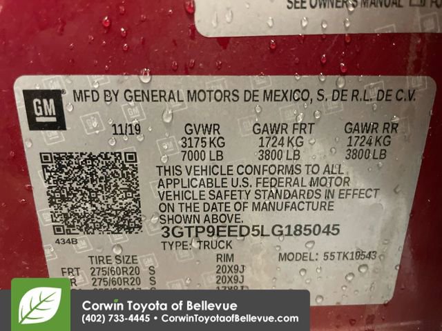 Used 2020 GMC Sierra 1500 AT4 w/ AT4 Premium Package image 26