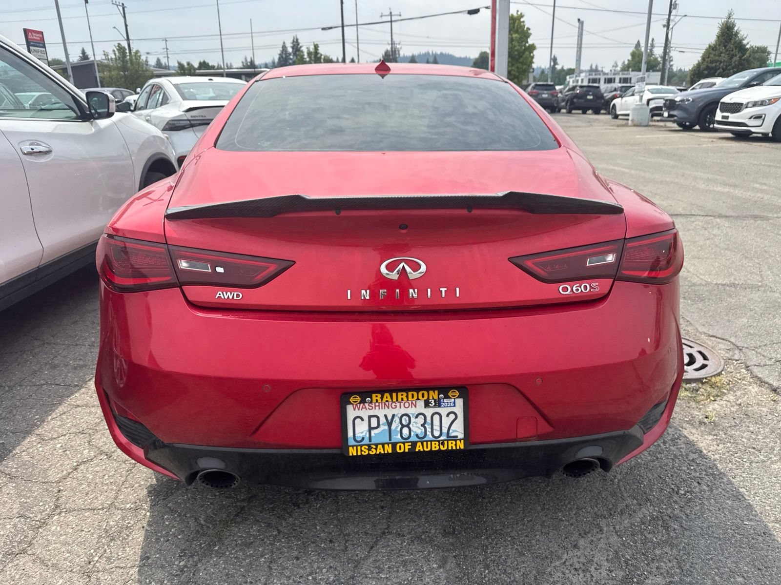 Used 2018 INFINITI Q60 Red Sport 400 w/ Pro Active Package AWD/4WD image 7