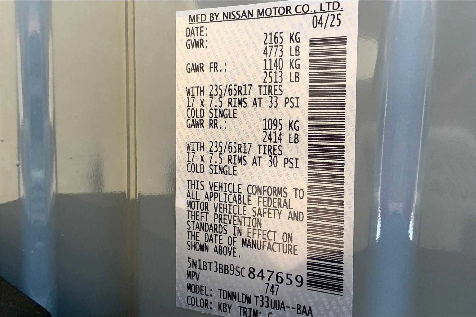 Certified 2025 Nissan Rogue SV image 30