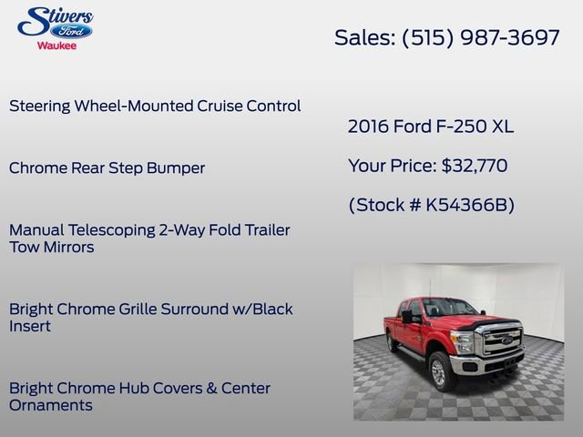 Used 2016 Ford F250 XL w/ Power Equipment Group AWD/4WD image 25
