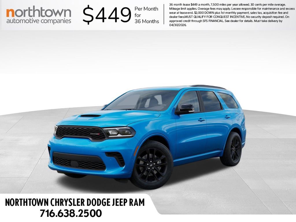 New 2026 Dodge Durango GT AWD/4WD image 1