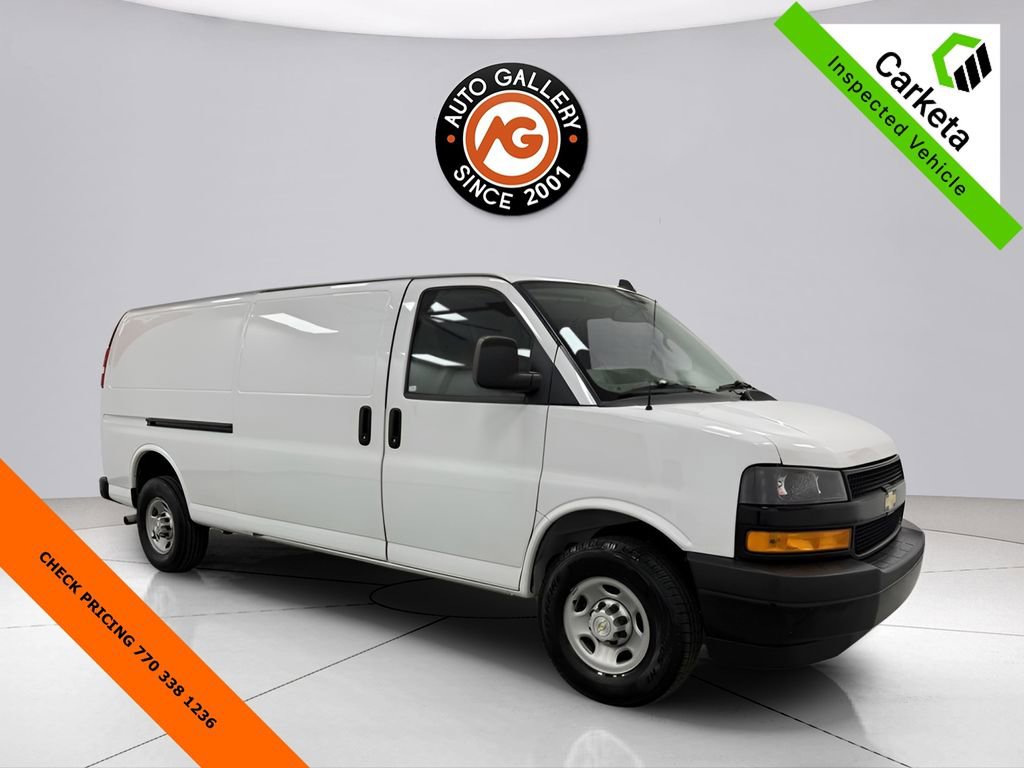Used 2023 Chevrolet Express 2500 Extended w/ Driver Convenience Package RWD image 1