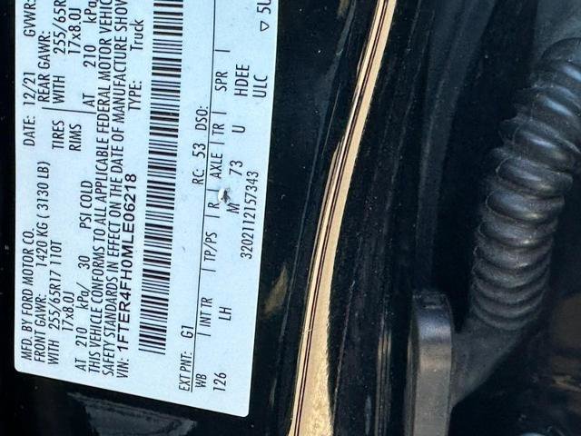 Certified 2021 Ford Ranger XLT w/ Equipment Group 301A Mid image 22