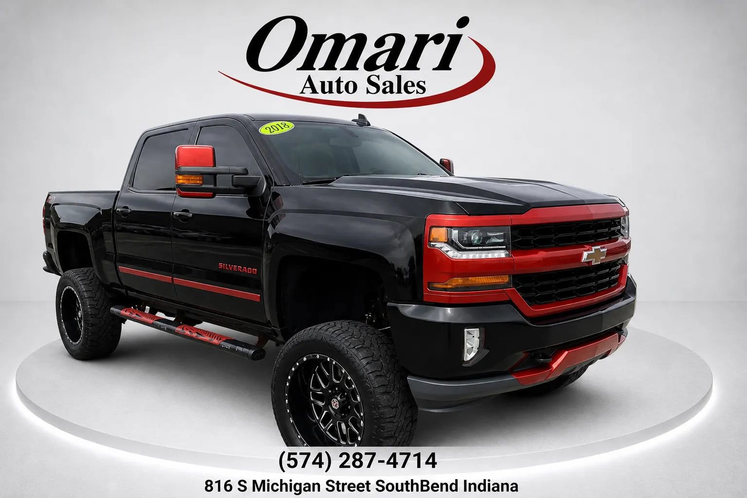 Used 2018 Chevrolet Silverado 1500 LT w/ All Star Edition AWD/4WD image 1