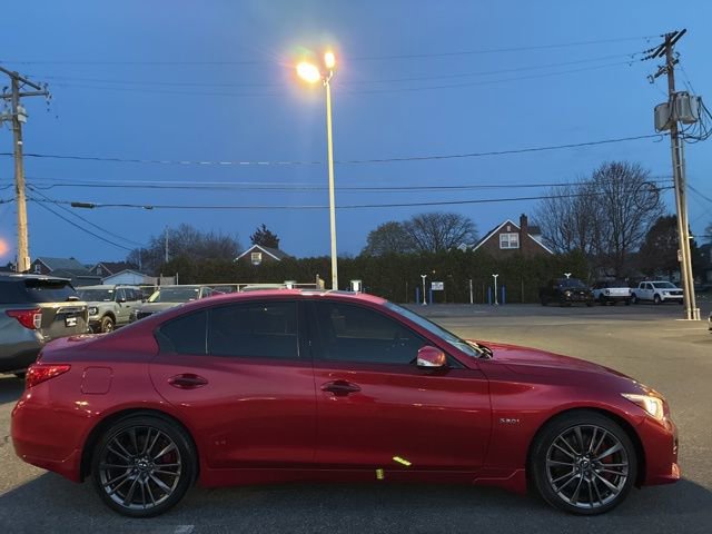Used 2017 INFINITI Q50 Red Sport 400 image 24