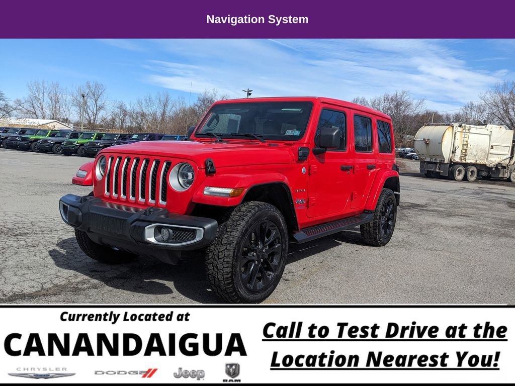 Used 2021 Jeep Wrangler Unlimited Sahara 4xe w/ Cold Weather Group image 5