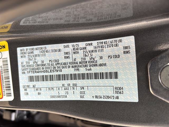 New 2025 Ford Ranger XLT w/ Chrome Accent Package image 20