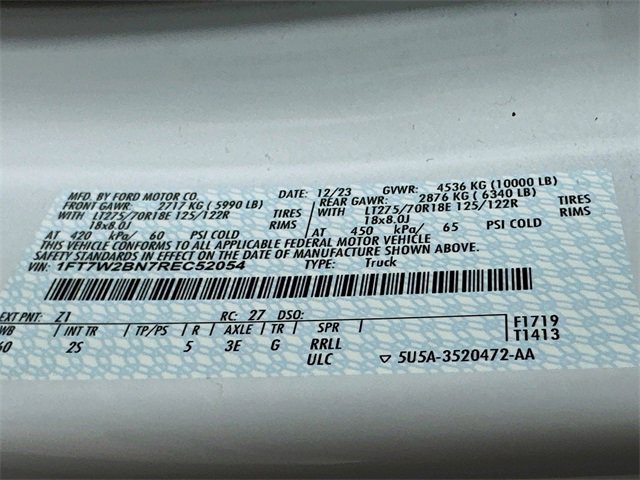 Certified 2024 Ford F250 XLT w/ FX4 Off-Road Package image 23