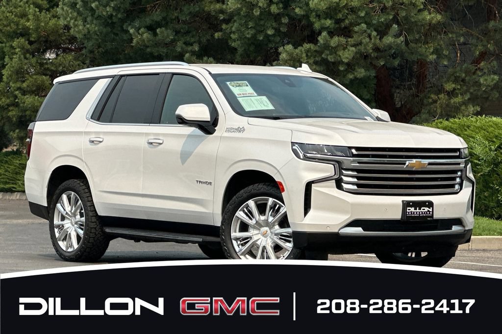 Used 2021 Chevrolet Tahoe High Country AWD/4WD image 2