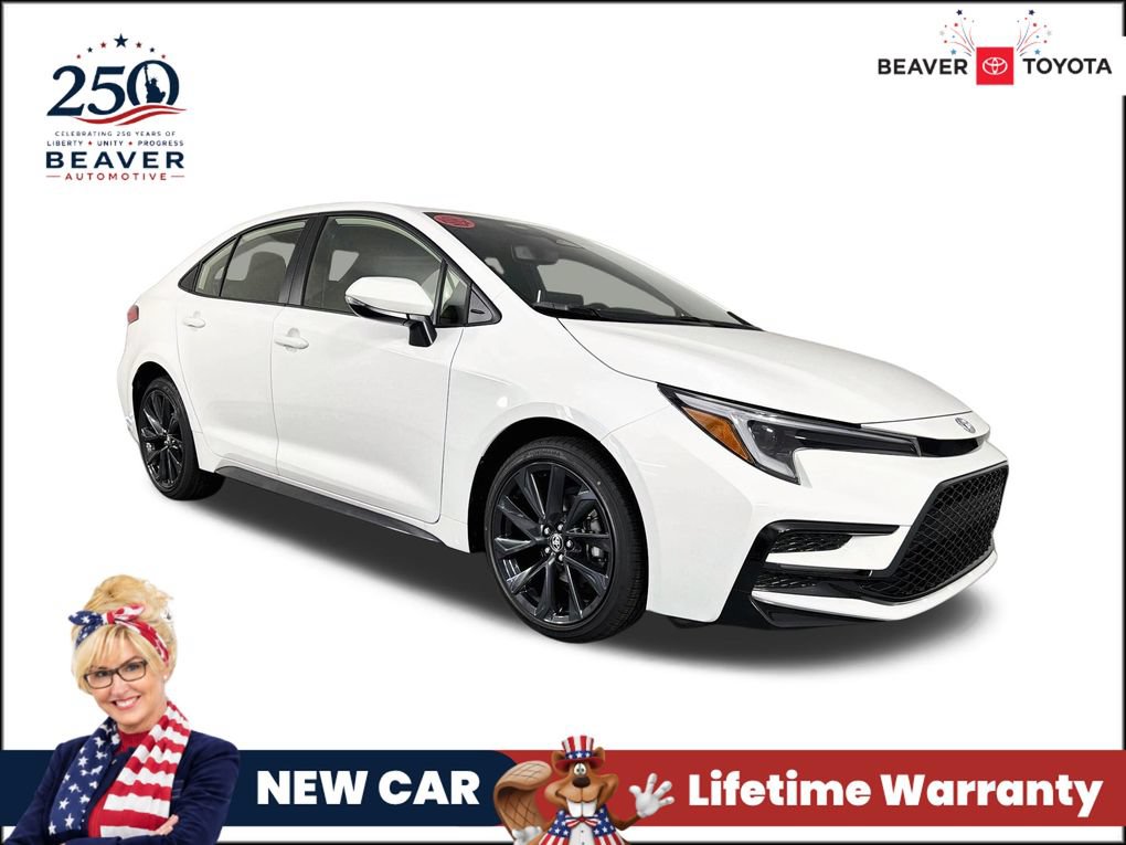 New 2026 Toyota Corolla SE w/ SE Premium Package