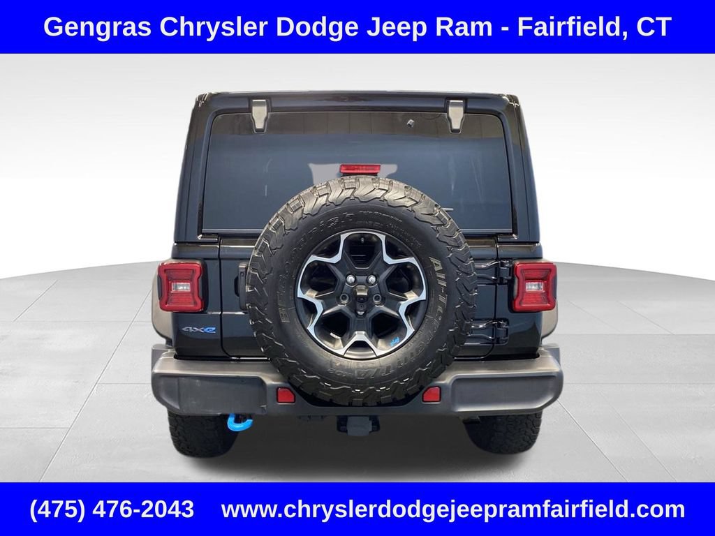 Used 2022 Jeep Wrangler Unlimited Rubicon 4xe w/ Cold Weather Group AWD/4WD image 5
