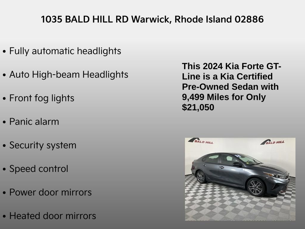 Certified 2024 Kia Forte GT-Line w/ GT-Line Premium Package image 26
