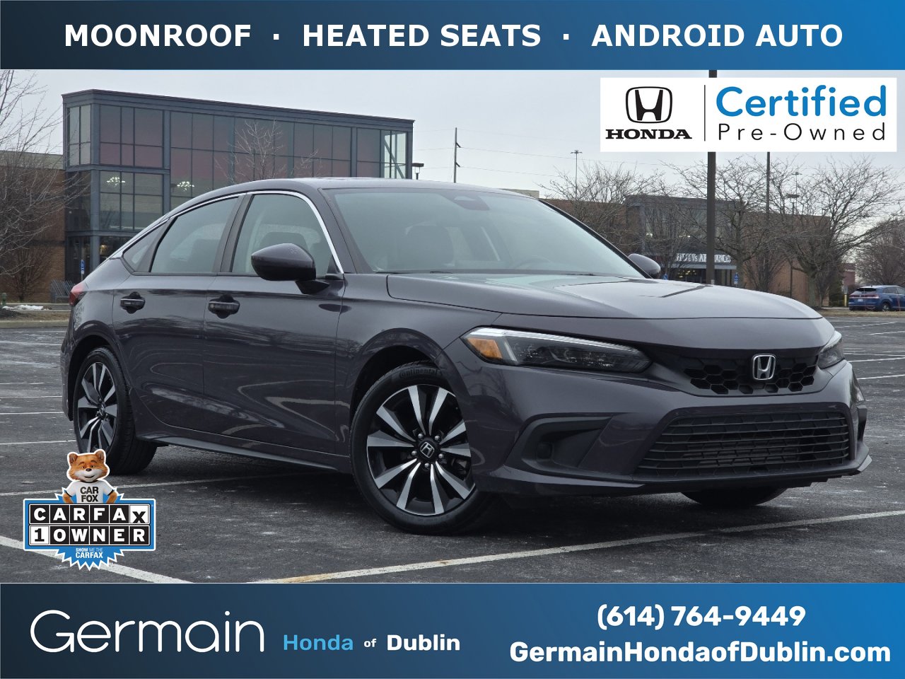 Used 2024 Honda Civic EX-L image 1