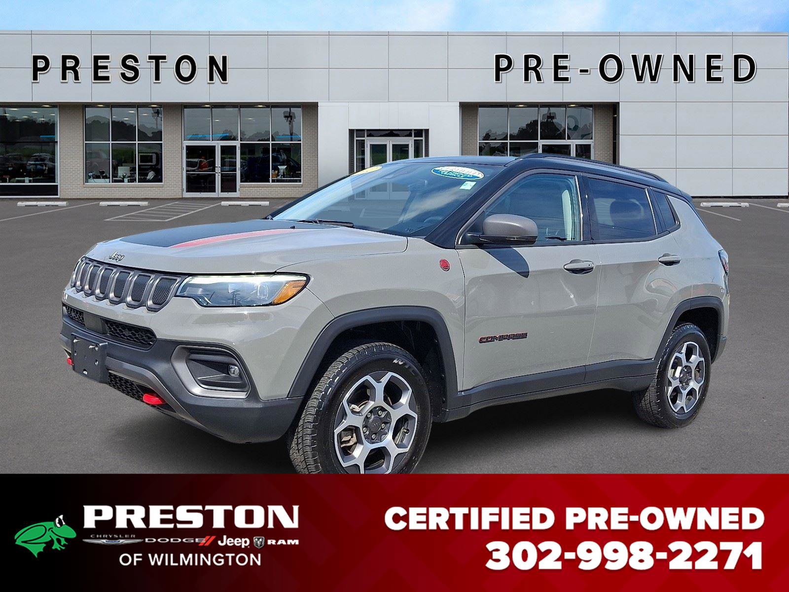 Certified 2022 Jeep Compass Trailhawk w/ Trailhawk Elite Group